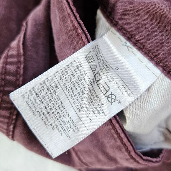 🦃 Old Navy Rockstar Super Skinny High Rise Jeans Womens 0 Dark Purple Stretch - Picture 9 of 12